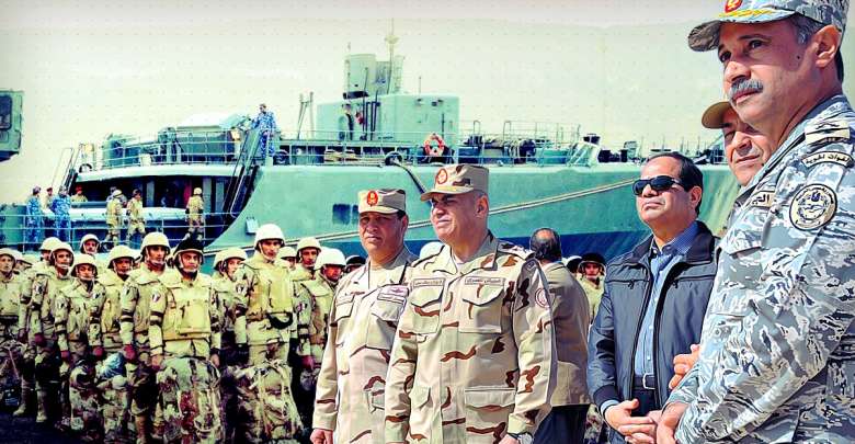 مناطق التوتر: التدخلات العسكرية الخارجية المصرية