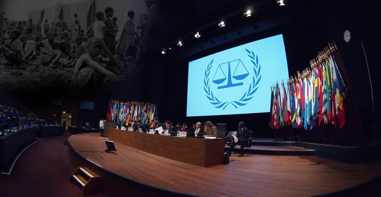 الجرائم التي تدخل في اختصاص المحكمة الجنائية الدولية